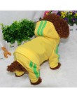 PUOUPUOU Winter Warm Pet Dog odzież bluzy bluza dla małych średnich psów buldog francuski słodka odzież dla szczeniąt XS-XXL