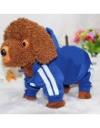 PUOUPUOU Winter Warm Pet Dog odzież bluzy bluza dla małych średnich psów buldog francuski słodka odzież dla szczeniąt XS-XXL