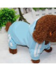 PUOUPUOU Winter Warm Pet Dog odzież bluzy bluza dla małych średnich psów buldog francuski słodka odzież dla szczeniąt XS-XXL