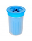 HOOPET koty domowe Cleaner psy Foot Clean Cup dla psów koty urządzenia do oczyszczania plastikowa szczotka do mycia łapa podkład