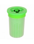 HOOPET koty domowe Cleaner psy Foot Clean Cup dla psów koty urządzenia do oczyszczania plastikowa szczotka do mycia łapa podkład