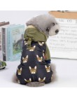 Pet dog jesienne i zimowe ubrania dla psów czworonożne ubrania dla małych psów nadrukowana moda czerwone czarne kolory s-xxl roz