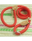 P smycz łańcuchowa Slip Collar pet Walking prowadzi Nylon Dog wspinaczka górska lina puppy szelki dla zwierząt domowych dla mały