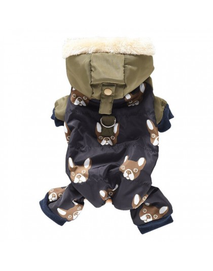Pet dog jesienne i zimowe ubrania dla psów czworonożne ubrania dla małych psów nadrukowana moda czerwone czarne kolory s-xxl roz