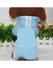 PUOUPUOU Winter Warm Pet Dog odzież bluzy bluza dla małych średnich psów buldog francuski słodka odzież dla szczeniąt XS-XXL