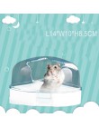 Hot 10 Style Hamste Cage łazienka Sauna wanna małe akcesoria chomik może skutecznie zapobiegać wypadaniu trocin w wannie