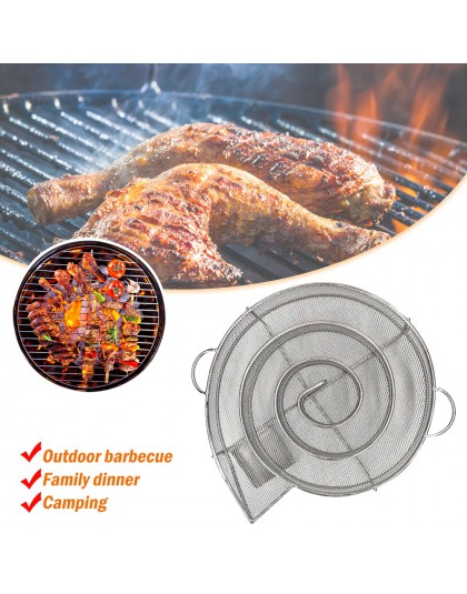 2019 nowy Generator dymu dla Grill lub palacz kurz z drewna ciepłej i zimnej palenia mięso z łososia spalić do gotowania ze stal