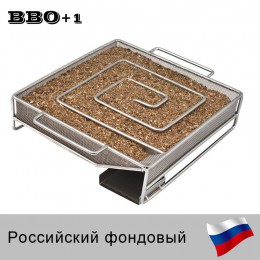 Generator zimnego dymu akcesoria do grilla stalowy Grill Grill narzędzie do gotowania palacz łosoś boczek ryba Mini jabłko drewn