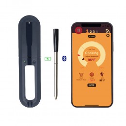 Cyfrowy termometr do mięsa kuchnia inteligentna bezprzewodowa gotowanie termometr spożywczy do grilla Bluetooth piekarnik termom