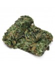 2X3m do 5X10m odkryty Camping wojskowy kamuflaż sieci Woodland Army Camo siatki Camping słońce ShelterTent cień słońce schronien