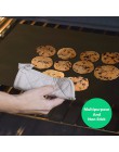 40x3 3/50cm 2 sztuk/zestaw wielokrotnego użytku non-stick grill Mat 0.2mm grube PTFE grill pieczenia wkładki teflonowe gotować P