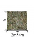 2X3m do 5X10m odkryty Camping wojskowy kamuflaż sieci Woodland Army Camo siatki Camping słońce ShelterTent cień słońce schronien