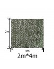 2X3m do 5X10m odkryty Camping wojskowy kamuflaż sieci Woodland Army Camo siatki Camping słońce ShelterTent cień słońce schronien