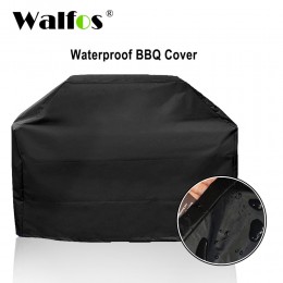 WALFOS marka wodoodporny Grill Grill pokrywa odkryty deszcz Grill Barbacoa zabezpieczenie przed kurzem dla gazu węgiel elektrycz