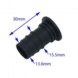 Wąż ogrodowy 16mm koniec wtyczki 1/2 "woda z węża uszczelnienie wąż z tworzywa sztucznego zamknięcie nawadniania korek nawadnian