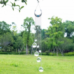 H & D Blue Evil Eye Wall wiszące krople twórca tęczy Crystal Suncatcher z kulkami kryształowy pryzmat dla domu, dekoracja okienn