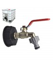 Zbiornik IBC Adapter S60X6 1/2 "wąż ogrodowy kran zbiornik na wodę złącze węża z kranu wymiana złączka zawór narzędzia ogrodowe