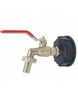 Zbiornik IBC Adapter S60X6 1/2 "wąż ogrodowy kran zbiornik na wodę złącze węża z kranu wymiana złączka zawór narzędzia ogrodowe