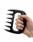 TTLIFE 1pc niedźwiedź pazury widelec do grilla instrukcja Pull mięso Shred wieprzowina zacisk widelec do pieczenia do kuchni na 