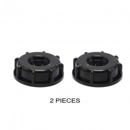 Darmowa wysyłka IBC tank 2 "Buttress kobieta adapter camlock Tap Cap z otworem CoarseThread całkowity typ