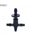 Kroplówki 4 droga krzyża złącze kroplownik 2 way krzyż odgromnika wody do nawadniania kropelkowego adapter 3/8 kolczasty złącze 