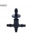 Kroplówki 4 droga krzyża złącze kroplownik 2 way krzyż odgromnika wody do nawadniania kropelkowego adapter 3/8 kolczasty złącze 