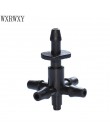 Kroplówki 4 droga krzyża złącze kroplownik 2 way krzyż odgromnika wody do nawadniania kropelkowego adapter 3/8 kolczasty złącze 