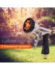 Pistolet ogrodowy wąż dysza Mutifunctional gospodarstwa domowego myjnia samochodowa Yard zraszacz wody wąż ogrodowy dysza Dropsh
