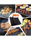 Grill maty do grillowania na świeżym powietrzu do pieczenia nie-podkładka wielokrotnego użytku teflonowe płyta do gotowania 40*3
