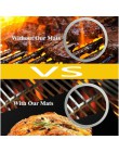 Grill maty do grillowania na świeżym powietrzu do pieczenia nie-podkładka wielokrotnego użytku teflonowe płyta do gotowania 40*3