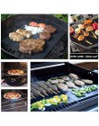 LMETJMA grill mata do grillowania wielokrotnego użytku non-stick grill gotowanie maty z olej szczotka grill żaroodporny wkładki 