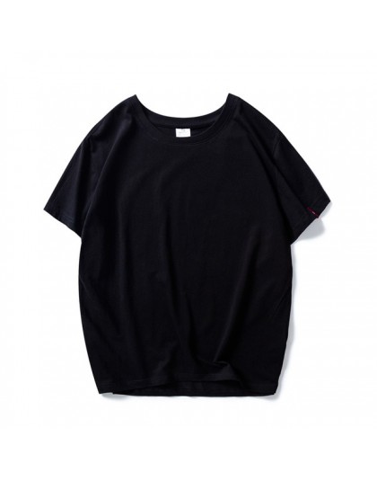 MOINWATER nowych kobiet czarne białe koszulki Lady trwała bawełna koszulki t-shirty z krótkim rękawem kobiet lato topy dla kobie