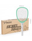 2200V elektryczny owad rakieta Swatter Zapper USB 1200mAh akumulator packa na komary Kill Fly 3 sieć łapka na owady zabójca puła