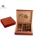 Skrzynka na cygara z drewna cedrowego cygara przenośne etui na cygara W/nawilżacz higrometr cygaro Humidor Sigaren Box na cygara