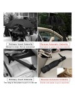 Wiatroszczelny automatyczny składany odwrócony parasol, 10 żeber przenośny odwrócony parasol z pasek odblaskowy, parasol teflono