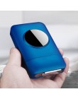 Żywica metalowa pojemność papierośnica naładowana z USB zapalniczka elektryczna Logo Design papieros 19 sztuk uchwyt na papieros