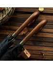 New Arrival japońska marka długi parasol 8K wiatroszczelna drewniana rączka duże męskie parasole deszcz jakość klasyczny biznes 