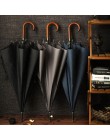 New Arrival japońska marka długi parasol 8K wiatroszczelna drewniana rączka duże męskie parasole deszcz jakość klasyczny biznes 