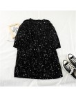 Luźna aksamitna pozłacana koszulka z krótkim rękawem Vintage gwiazdy wydrukowane Retro Streetwear Casual Plus rozmiar Harajuku k