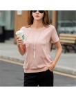 T-shirty damskie miękkie bawełniane Casual Women topy koszule letnia koszulka elastyczna 2020 podkoszulek z krótkim rękawem Ladi