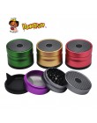 HONEYPUFF 63 MM 4 warstwy młynek do tytoniu starożytny kształt młynek do ziół aluminiowa kruszarka do przypraw