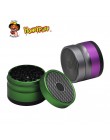 HONEYPUFF 63 MM 4 warstwy młynek do tytoniu starożytny kształt młynek do ziół aluminiowa kruszarka do przypraw