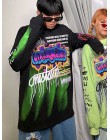 NiceMix 2020 moda w koreańskim stylu moda uliczna panie jesień punkowe topy Tees kobiety drukowane z długim rękawem t-shirty Cas