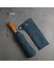 PARACHASE duży parasol mężczyźni biznes styl 115cm parasol automatyczny deszcz podwójna warstwa 10K wiatroszczelna duża parasole