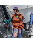 NiceMix 2020 moda w koreańskim stylu moda uliczna panie jesień punkowe topy Tees kobiety drukowane z długim rękawem t-shirty Cas