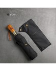 PARACHASE duży parasol mężczyźni biznes styl 115cm parasol automatyczny deszcz podwójna warstwa 10K wiatroszczelna duża parasole