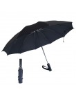 Ochrona UV automatyczny odwrócony parasol dziesięć kości winylowy parasol składany parasol deszcz szafka mężczyźni i kobiety pod