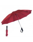 Ochrona UV automatyczny odwrócony parasol dziesięć kości winylowy parasol składany parasol deszcz szafka mężczyźni i kobiety pod
