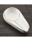 COHIBA cygaro gadżety ceramiczne cygaro popielniczka pojedynczy uchwyt cygaro okrągły popiół gniazdo 4 kolory żółty popielniczka