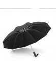 Ochrona UV automatyczny odwrócony parasol dziesięć kości winylowy parasol składany parasol deszcz szafka mężczyźni i kobiety pod